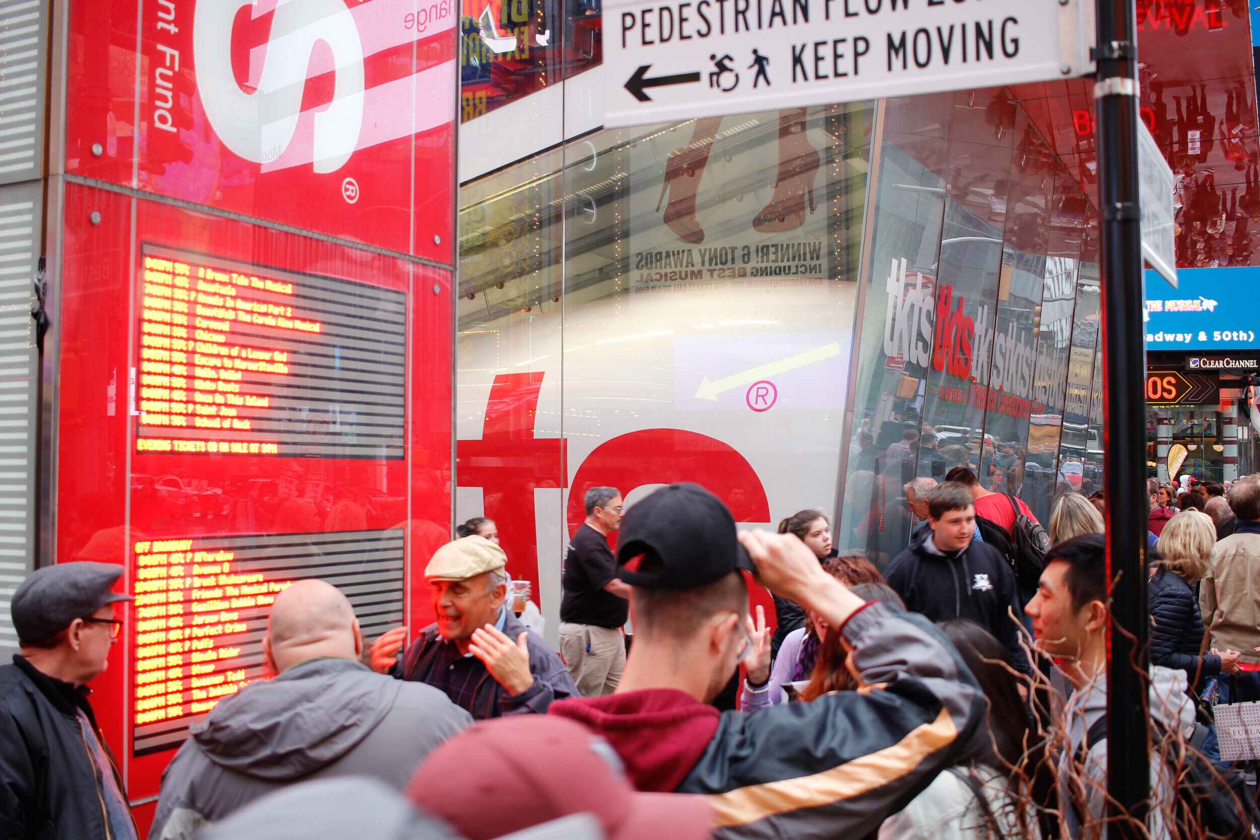 TKTS Booth in Duffy Square